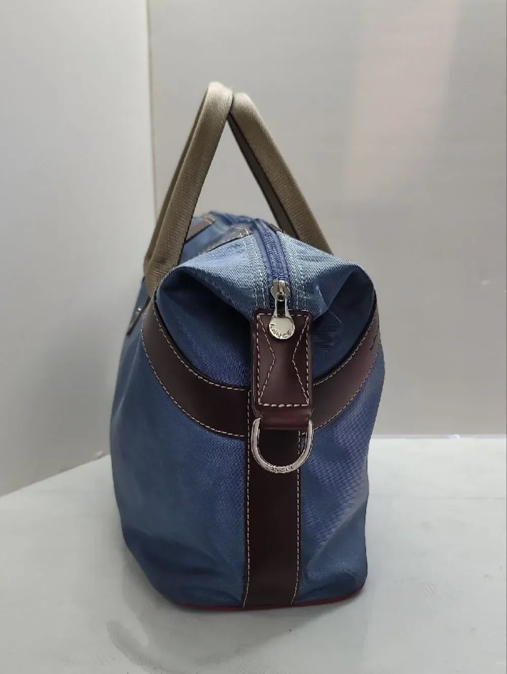 Lancel Nylon Travel Bag